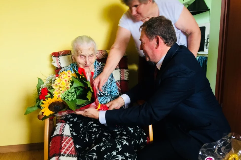 105 urodziny najstarszej mieszkanki gminy Limanowa - zdjęcie 2