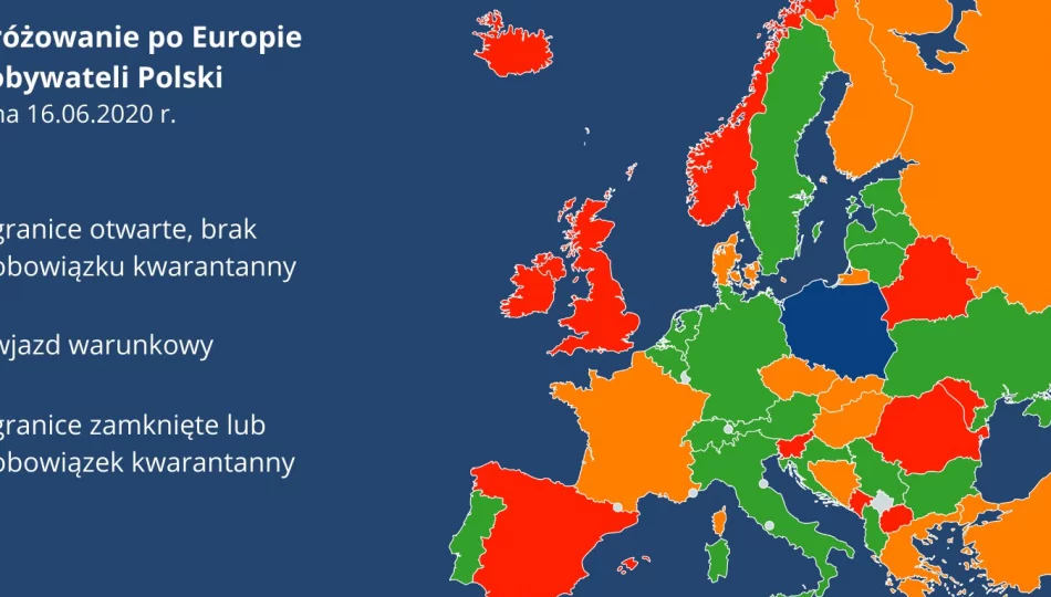 Które granice w Europie są otwarte, które zamknięte lub obowiązuje kwarantanna? - zdjęcie 1