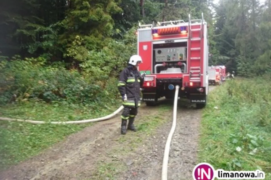 Pożar lasu i wypadek ciągnika - to scenariusz strażackich ćwiczeń - zdjęcie 3