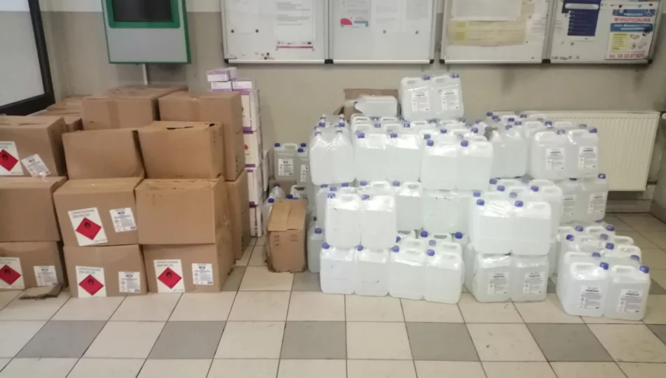 Partia środków ochrony osobistej dla instytucji na Limanowszczyźnie - zdjęcie 1