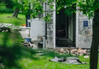 Mężczyzna próbował ugasić pożar. Z poparzeniami trafił do szpitala - zdjęcie główne