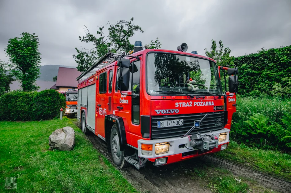 Mężczyzna próbował ugasić pożar. Z poparzeniami trafił do szpitala - zdjęcie 3