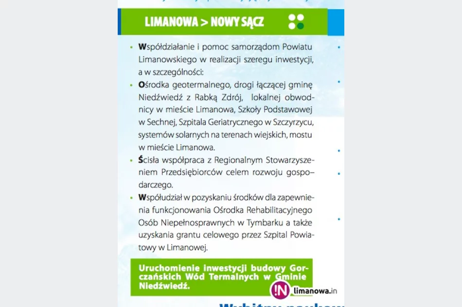 Limanowa czy Szczyrzyc - który szpital otworzy geriatrię? - zdjęcie 2