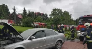 Zapalił się samochód zaparkowany w garażu - zdjęcie 5