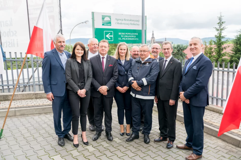 Wizyta ministra Andrzeja Adamczyka w Limanowej - zdjęcie 3