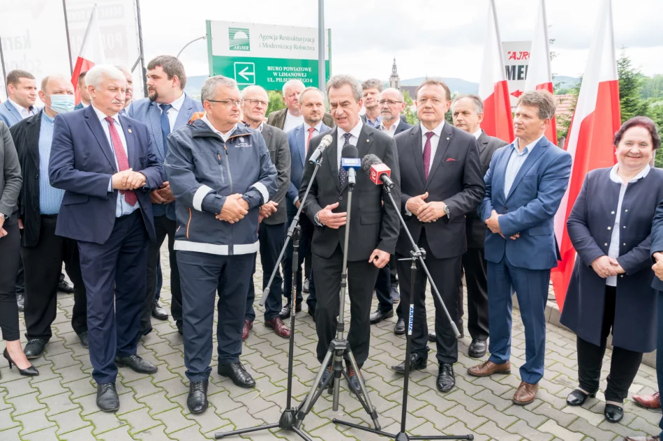 Wizyta ministra Andrzeja Adamczyka w Limanowej - zdjęcie 16