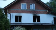 Pożar budynku mieszkalnego - zdjęcie 3
