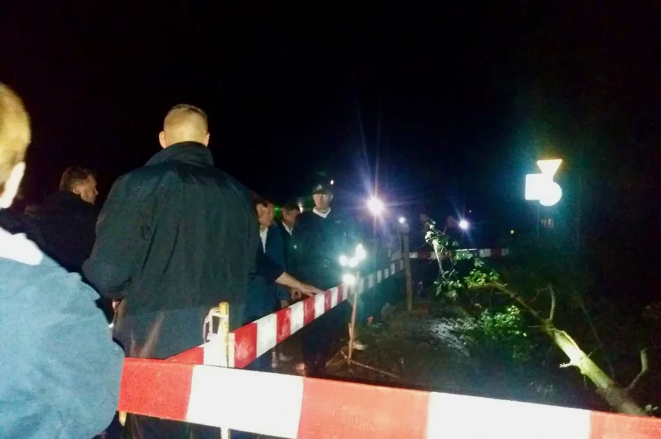 Nocna wizyta prezydenta na Limanowszczyźnie - zdjęcie 2