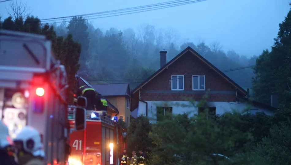 27 strażaków w godzinę uporało się z pożarem - zdjęcie 1