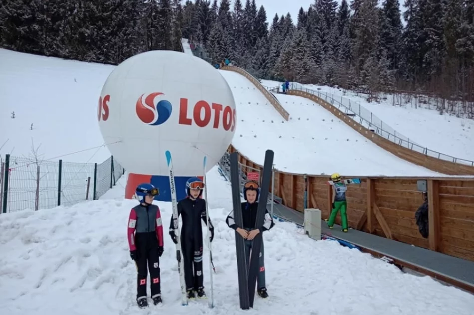 Młodzi skoczkowie wytrwale trenują cały rok - zdjęcie 12