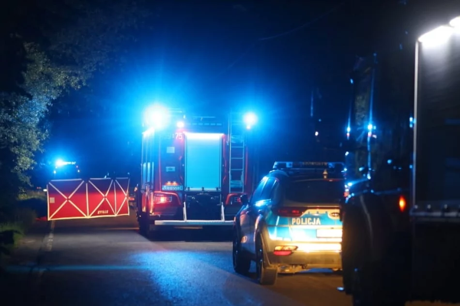 Kierowca w ostatniej chwili zauważył mężczyznę leżącego na jezdni. Życia 37-latka nie dało się uratować - zdjęcie 2