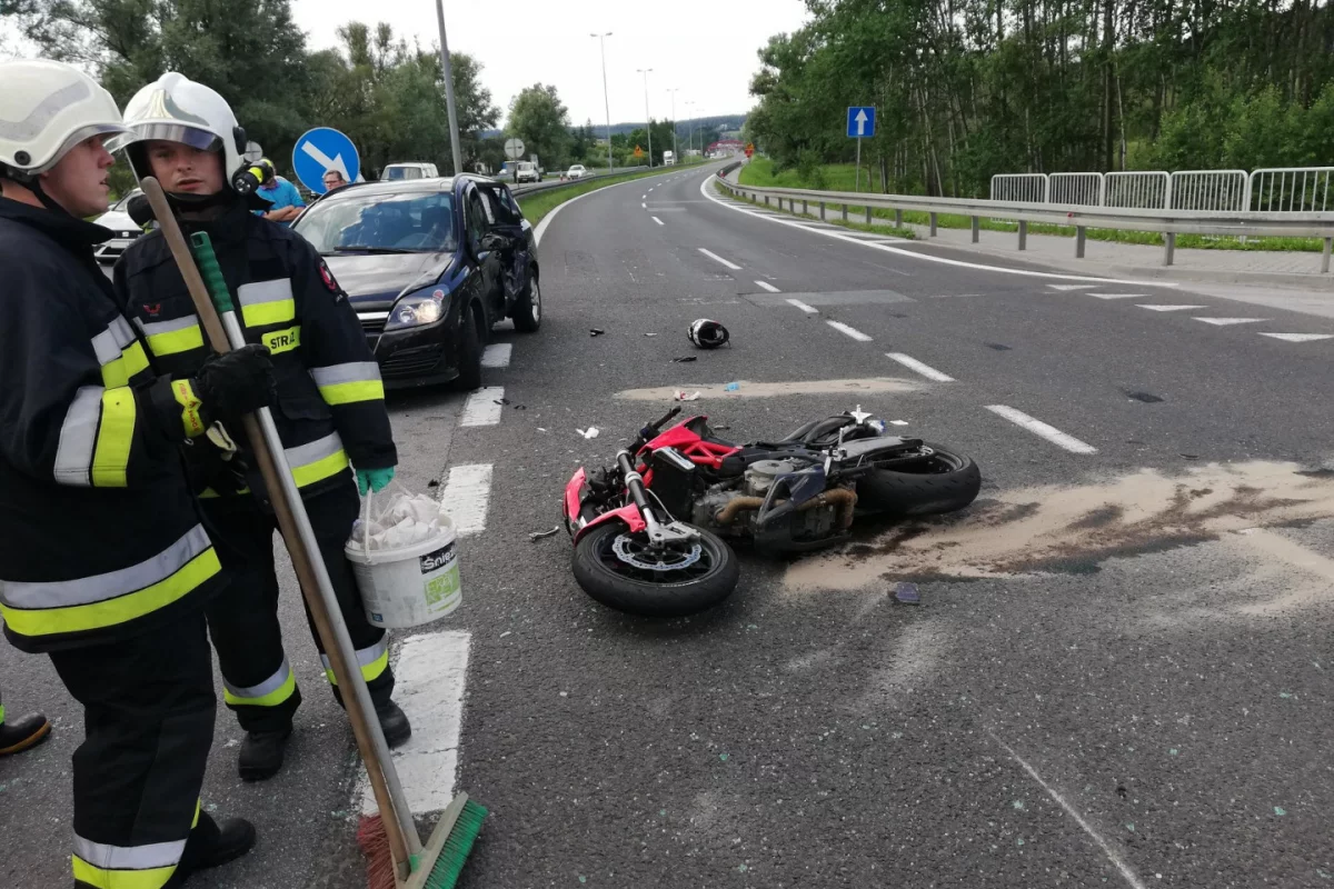 Tragiczny wypadek - zginął 22-letni motocyklista z Mszany Dolnej