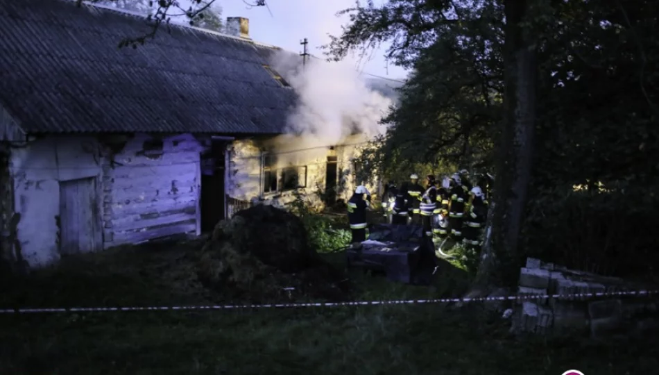 Tragiczny pożar - wewnątrz znaleziono zwłoki - zdjęcie 1