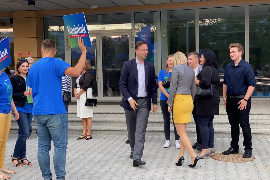 Kampania prezydencka: Władysław Kosiniak-Kamysz w Limanowej - zdjęcie 2