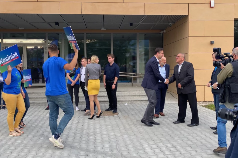 Kampania prezydencka: Władysław Kosiniak-Kamysz w Limanowej - zdjęcie 3