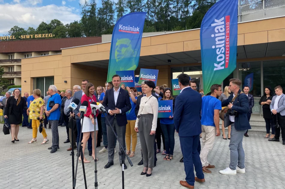 Kampania prezydencka: Władysław Kosiniak-Kamysz w Limanowej - zdjęcie 4