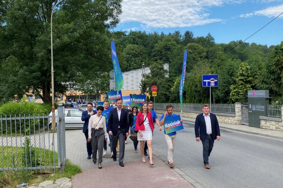 Kampania prezydencka: Władysław Kosiniak-Kamysz w Limanowej - zdjęcie 17