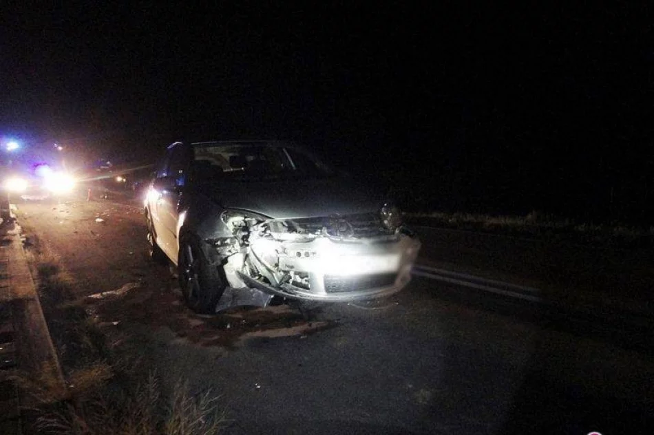 Kąclowa - jedna osoba ranna w zderzeniu dwóch aut - zdjęcie 3