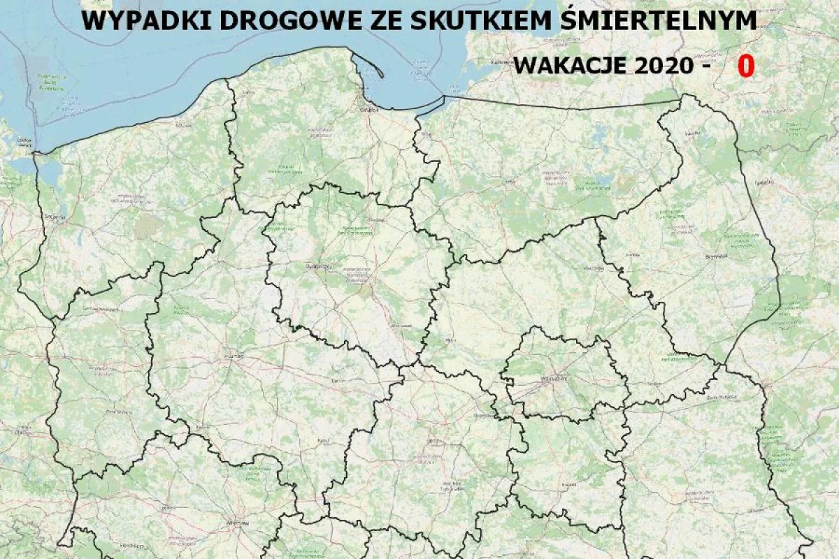 Policja znów uruchamia mapę śmiertelnych wypadków