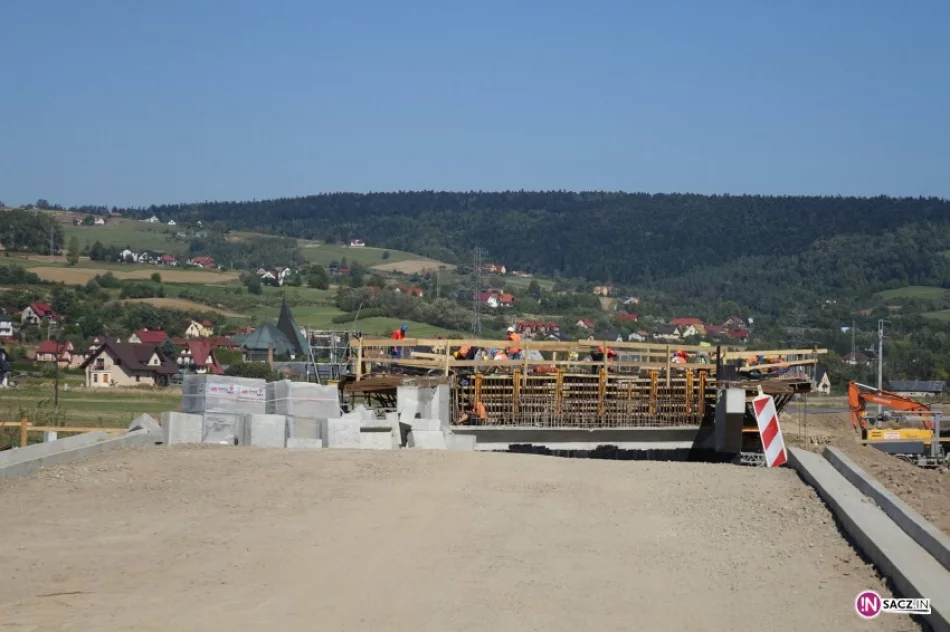 Obwodnica zachodnia Nowego Sącza: kończymy budowę mostów  i nawierzchni asfaltowych - zdjęcie 3