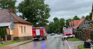 Ponad 20 interwencji straży po gwałtownej burzy. Zalane posesje, zatkane przepusty, powalone drzewa - zdjęcie 4