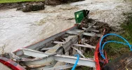Ponad 20 interwencji straży po gwałtownej burzy. Zalane posesje, zatkane przepusty, powalone drzewa - zdjęcie 5