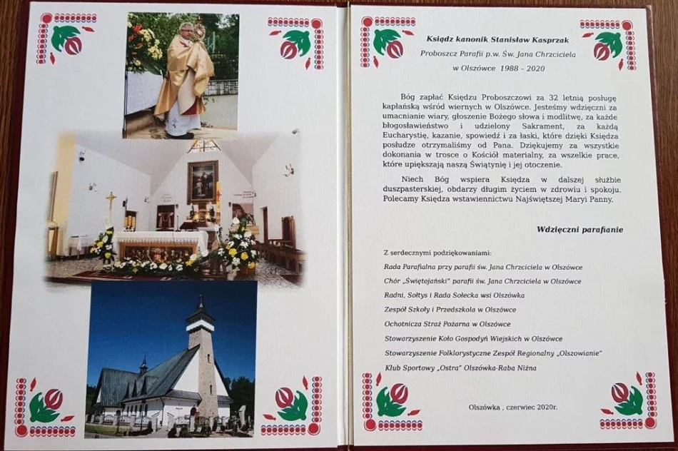 Podziękowali proboszczowi za trzy dekady posługi pasterskiej - zdjęcie 5