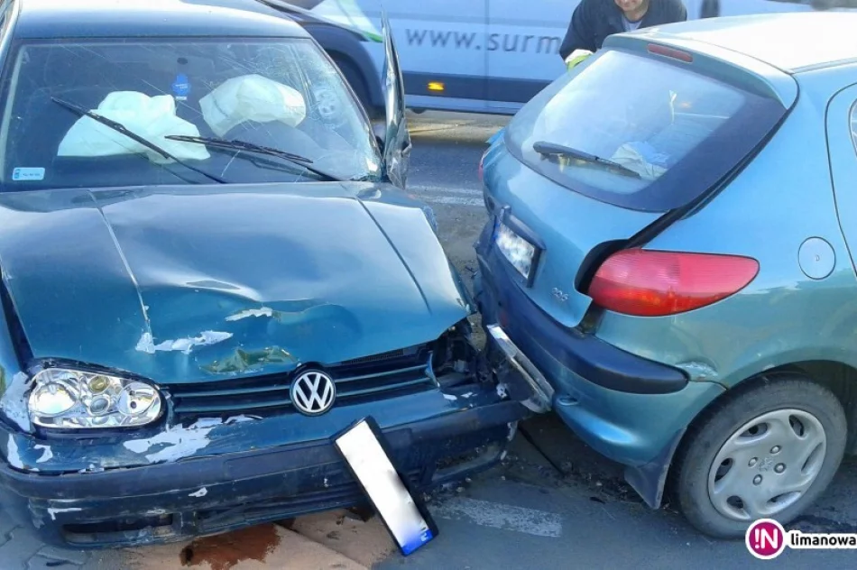 22-letni sprawca kolizji czterech aut ukarany mandatem - zdjęcie 2