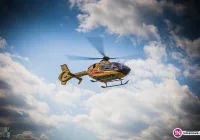 Użądlony motocyklista doznał wstrząsu - zjechał z drogi i uderzył słup - zdjęcie główne