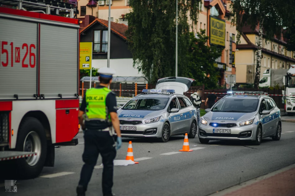 W wypadku zginęła młoda kobieta, kierowca w szpitalu. Droga odblokowana - zdjęcie 20