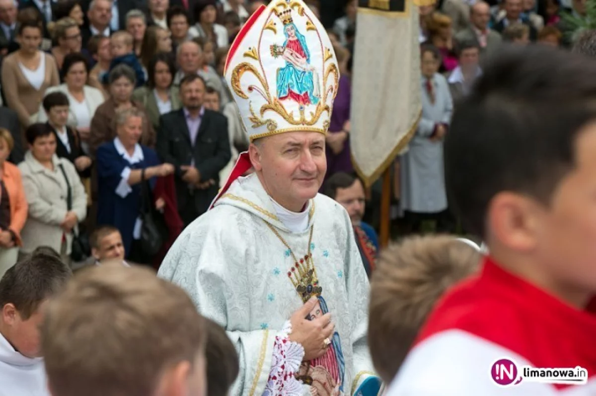 Biskup modlił się w Limanowej na rozpoczęciu odpustu