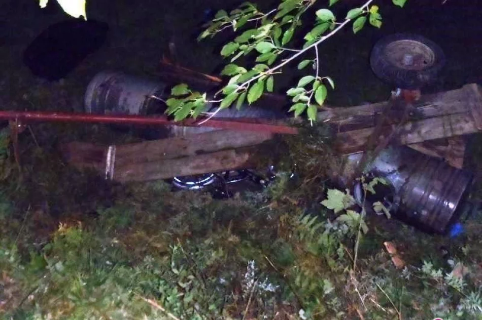 Bącza Kunina - zginął 50-letni mężczyzna przygnieciony traktorem - zdjęcie 2