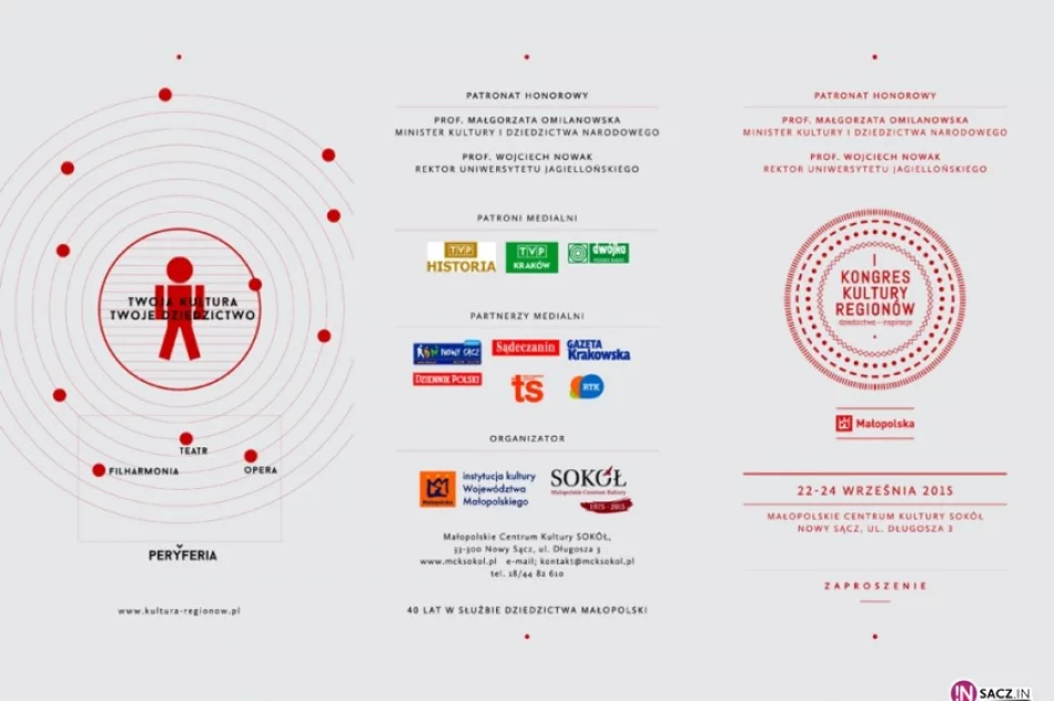 MCK Sokół rusza z nowym projektem: I Kongres Kultury Regionów Dziedzictwo – Inspiracje - zdjęcie 2