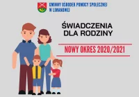 ŚWIADCZENIA DLA RODZINY NOWY OKRES 2020/2021  - zdjęcie główne