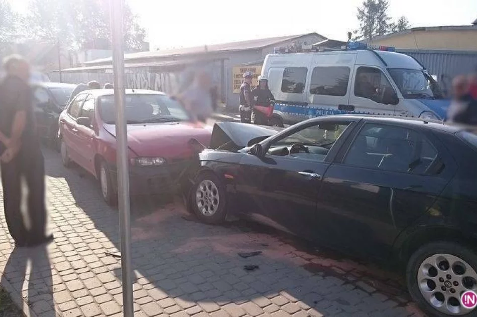 Głowackiego - karambol kilku aut - zdjęcie 2