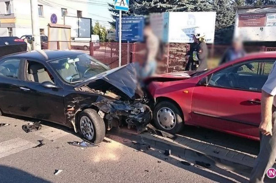 Głowackiego - karambol kilku aut - zdjęcie 3