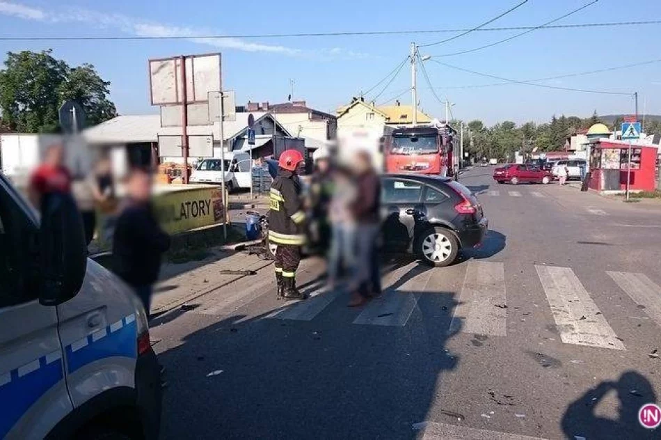 Głowackiego - karambol kilku aut - zdjęcie 4