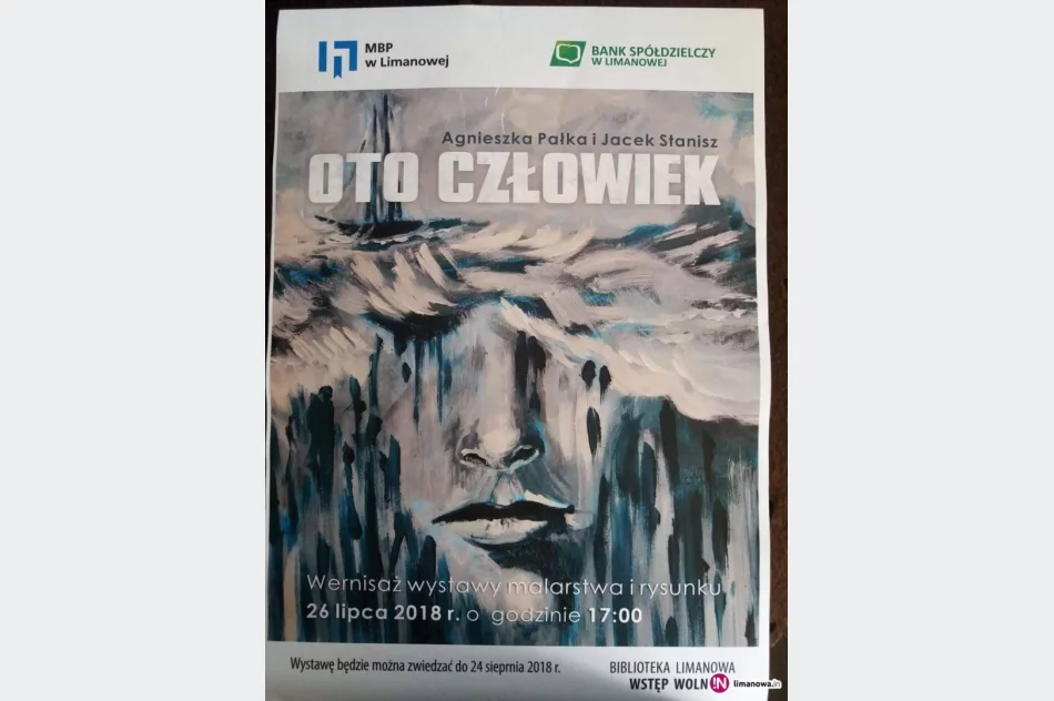 'Oto człowiek' wystawa malarstwa i rysunku Agnieszki Pałki i Jacka Stanisza - zdjęcie 2