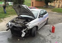 Żegiestów - jedna osoba ranna w zderzeniu aut - zdjęcie główne
