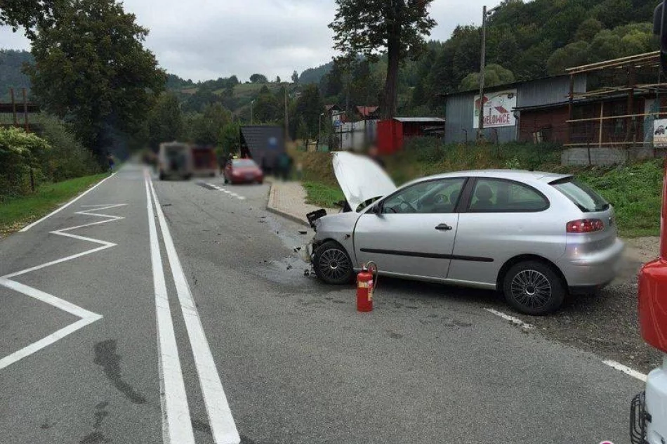 Żegiestów - jedna osoba ranna w zderzeniu aut - zdjęcie 2