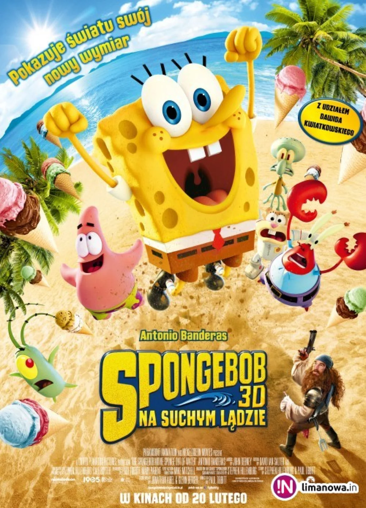 „SpongeBob: Na suchym lądzie” w kinie Klaps od 10 kwietnia