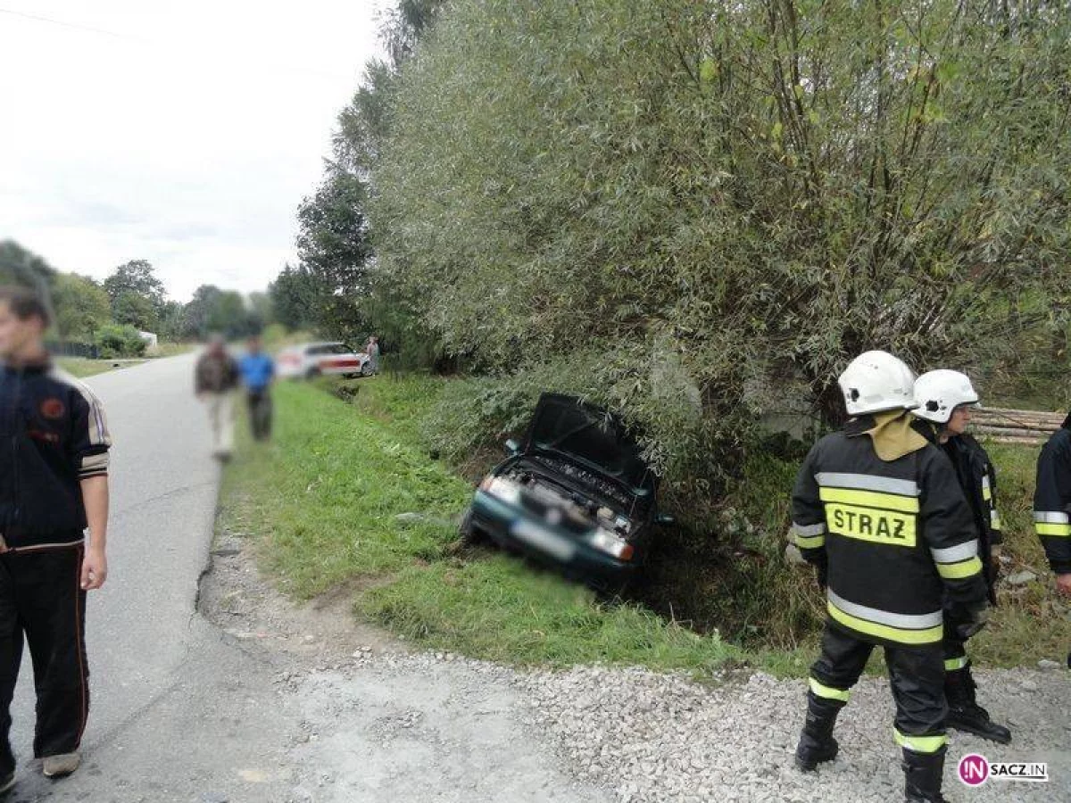 W Łęce zderzyły się dwa samochody osobowe