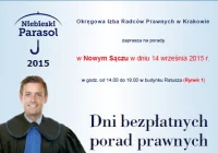'Niebieski Parasol 2015 '- bezpłatne porady prawne w Nowym Sączu - zdjęcie główne