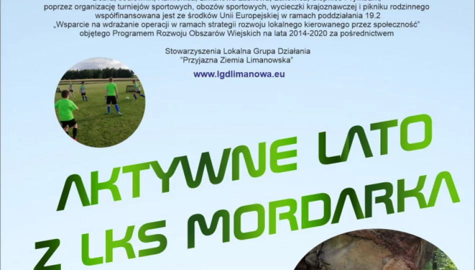 Doatacja na projekt:  „Aktywne lato z LKS Mordarka!” - zdjęcie 1