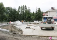 Przebudowa węzła przesiadkowego – postępy prac - zdjęcie główne