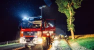 Groźnie wyglądające zdarzenie na DK 28 - zdjęcie 3