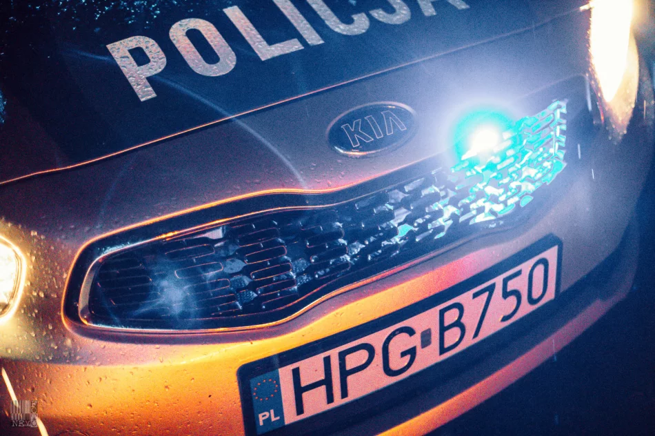 Groźnie wyglądające zdarzenie na DK 28 - zdjęcie 6