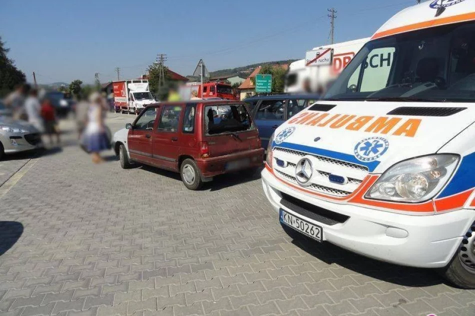 Chełmiec - jedna osoba ranna w wypadku - zdjęcie 2