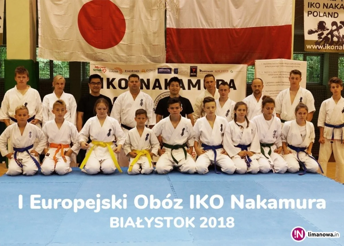 5 nowych danów w Limanowej! Udany udział w I Europejskim Obozie IKO Nakamura w Białymstoku