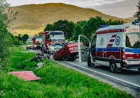 Najechała na tył zaprzęgu i doprowadziła do dachowania. Kierującej zatrzymano prawo jazdy - zdjęcie główne